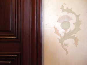 dcoration portes faux bois
